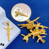 MINI CROSS PENDANT OPEN BACK LIGHTWEIGHT