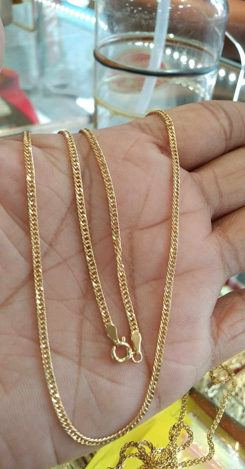 18K JAPAN STYLE NECKLACE SIZE 20