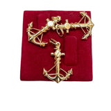 18K ANCHOR PENDANT SOLID