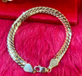 18K SNAKE BRACELET HALLOW TYPE SIZE 7.5