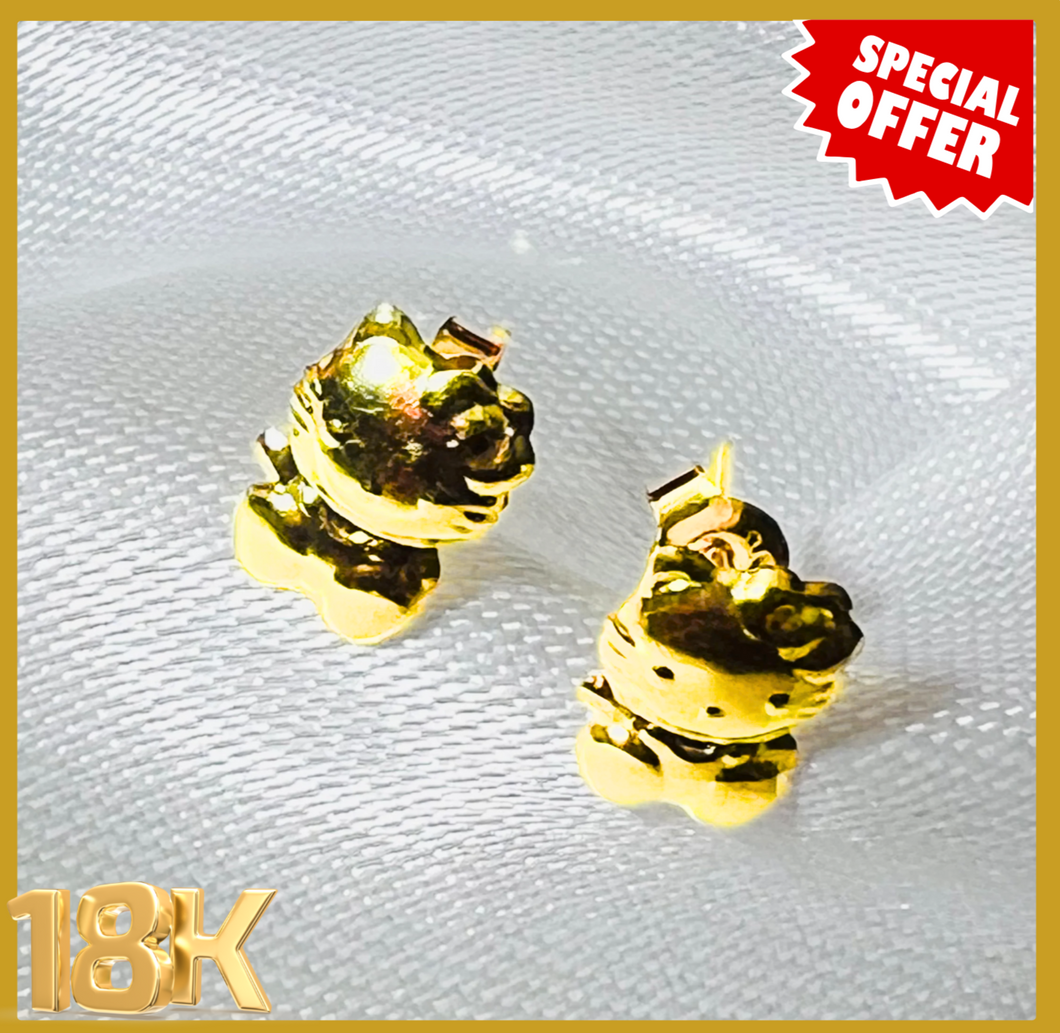 Kitty Cute Stud Earring