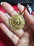 18K GOLD CAMEO PENDANT