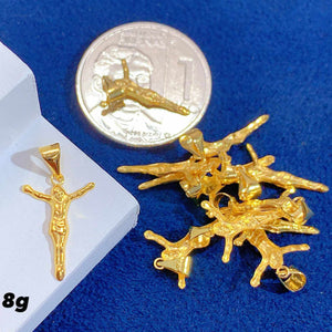 MINI CROSS PENDANT OPEN BACK LIGHTWEIGHT