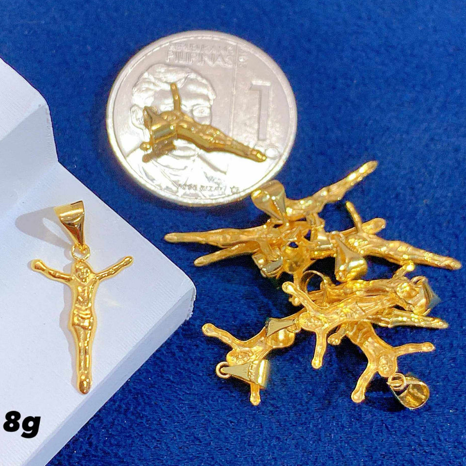 MINI CROSS PENDANT OPEN BACK LIGHTWEIGHT