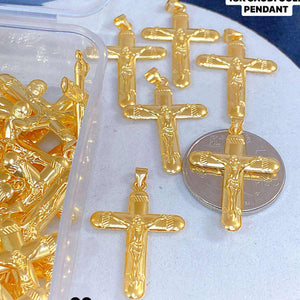 OPEN BACK CROSS PENDANT