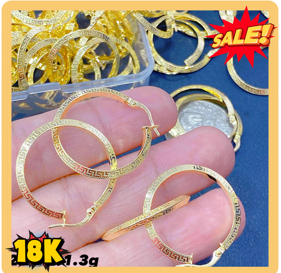 FENFEN LOOP EARRING 25MM