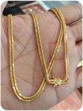 TRIPPLE LOCK NECKLACES SIZE 16,18,20,22,24