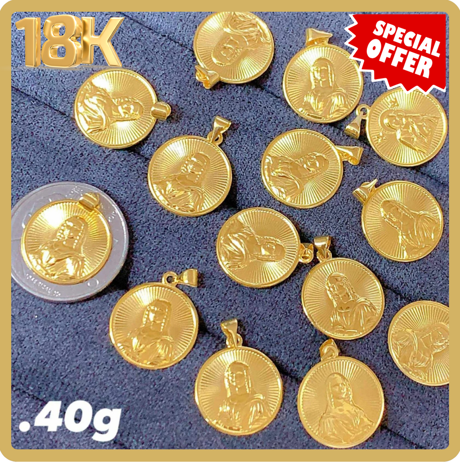 PENDANT ONLY 15MM OPEN BACK