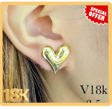 HEART STUD EARRING NEW DESIGN