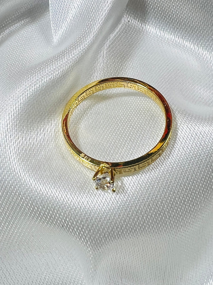 FENDI WITH RUSSIAN STONE RING