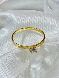 18k Cartier Ring with russian stones