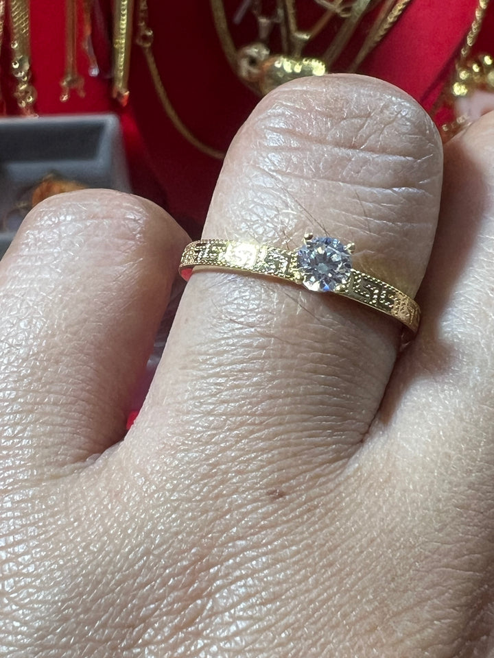 FENDI WITH RUSSIAN STONE RING