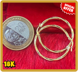 18K TWISTED LOOP BIG