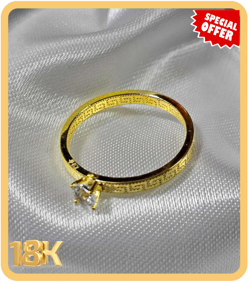 FENDI WITH RUSSIAN STONE RING