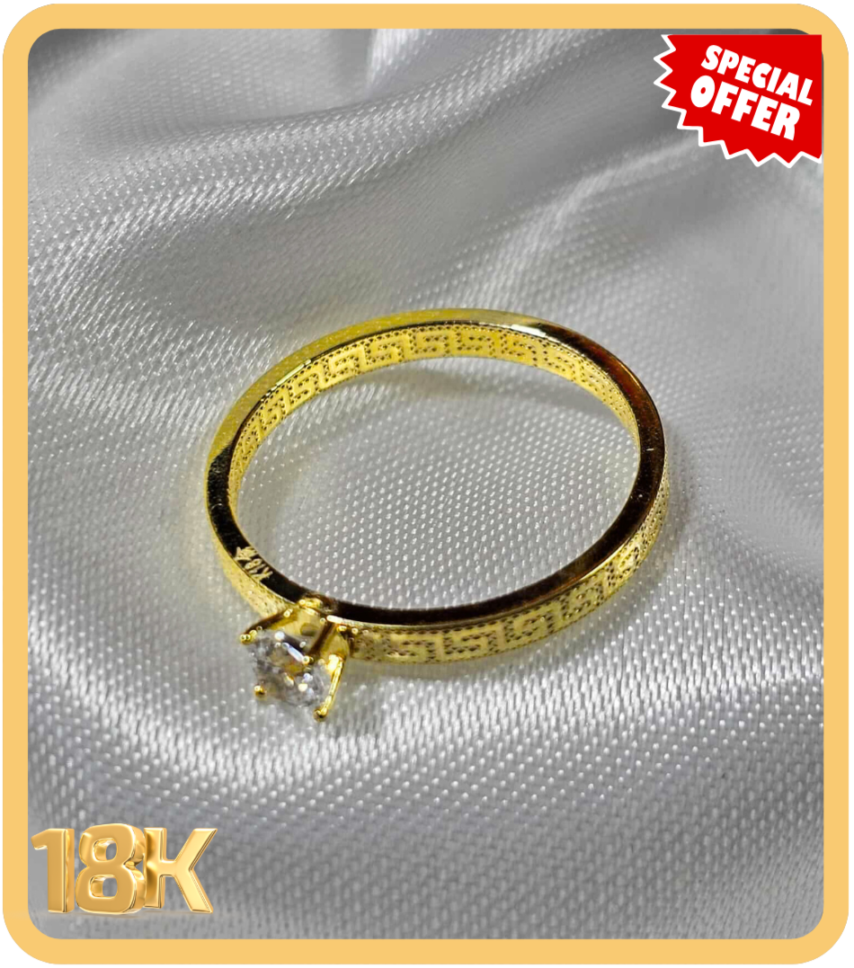 FENDI WITH RUSSIAN STONE RING